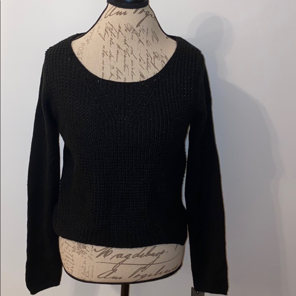 Black sweater